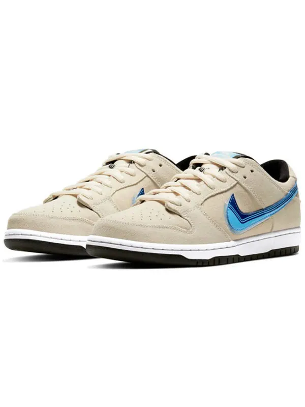 Кроссовки sb dunk low Nike — изображение 3 из 4, белый/синий/черный
