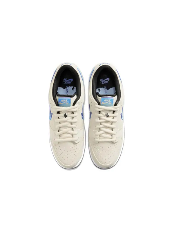 Кроссовки sb dunk low Nike — изображение 4 из 4, белый/синий/черный