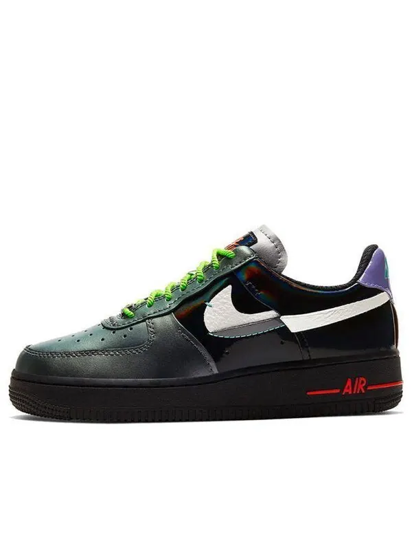 Кроссовки air force 1 low вандализированные Nike — изображение 1 из 4, серый/зеленый
