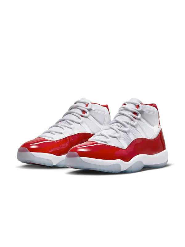 Кроссовки 11 retro 'cherry' Air Jordan — изображение 2 из 4, белый/красный