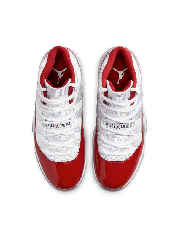 Кроссовки 11 retro 'cherry' Air Jordan — изображение 3 из 4, белый/красный