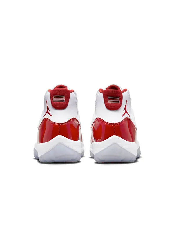 Кроссовки 11 retro 'cherry' Air Jordan — изображение 4 из 4, белый/красный