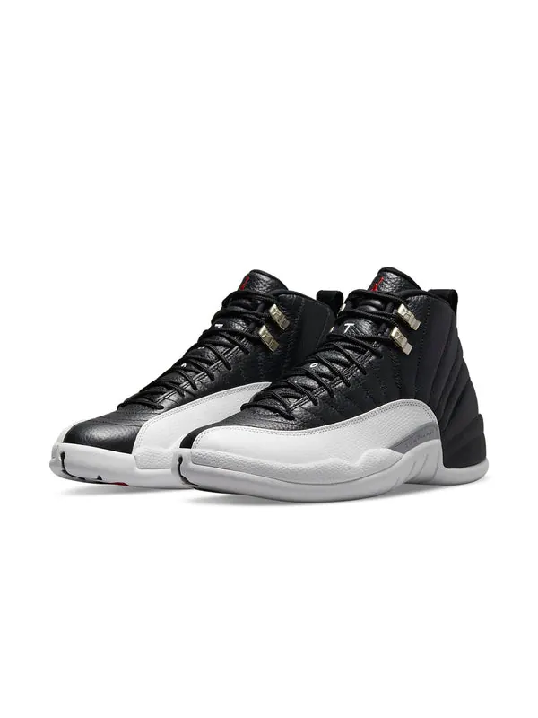 Кроссовки 12 retro 'playoff' 2022 Air Jordan — изображение 3 из 4, черный/красный/белый