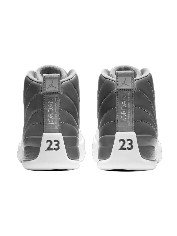 Кроссовки 12 retro 'stealth' Air Jordan — изображение 4 из 4, белый/серый