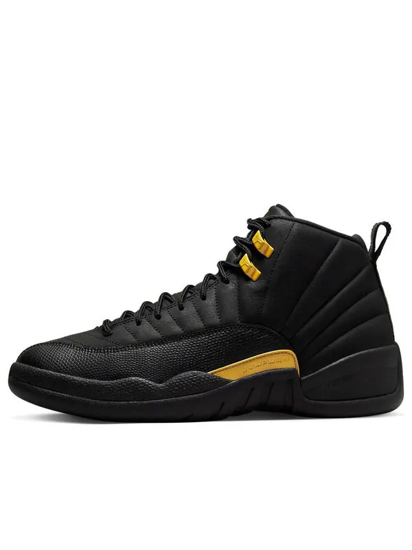 Кроссовки 12 retro 'black taxi' Air Jordan — изображение 1 из 4, черный/золотистый