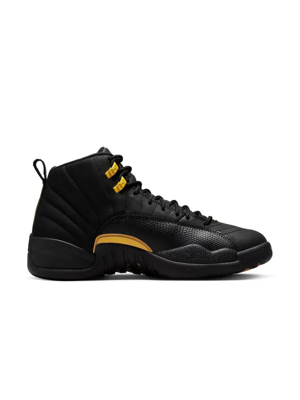 Кроссовки 12 retro 'black taxi' Air Jordan — изображение 2 из 4, черный/золотистый