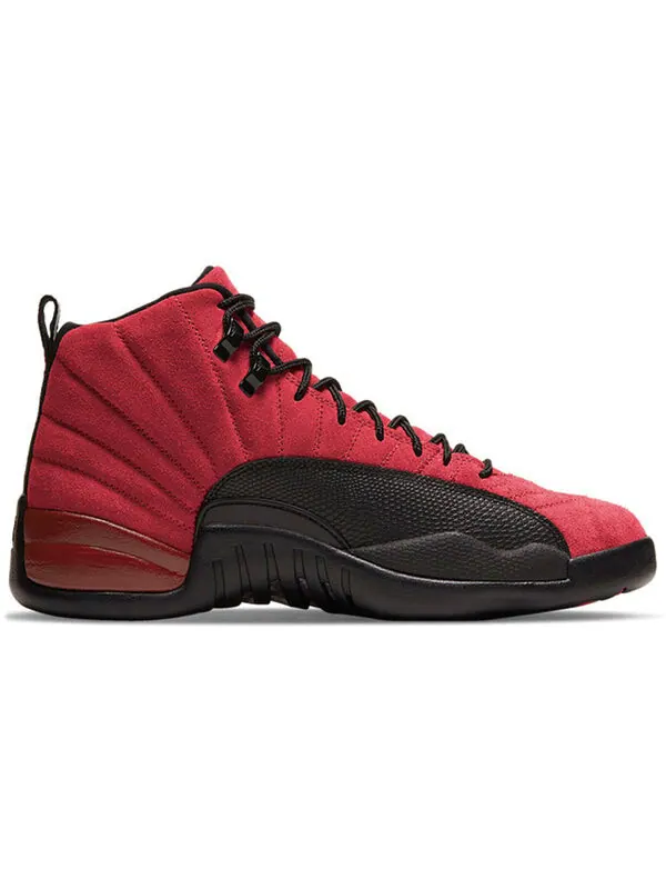 Кроссовки 12 retro 'reverse flu game' Air Jordan — изображение 2 из 4, красный/черный