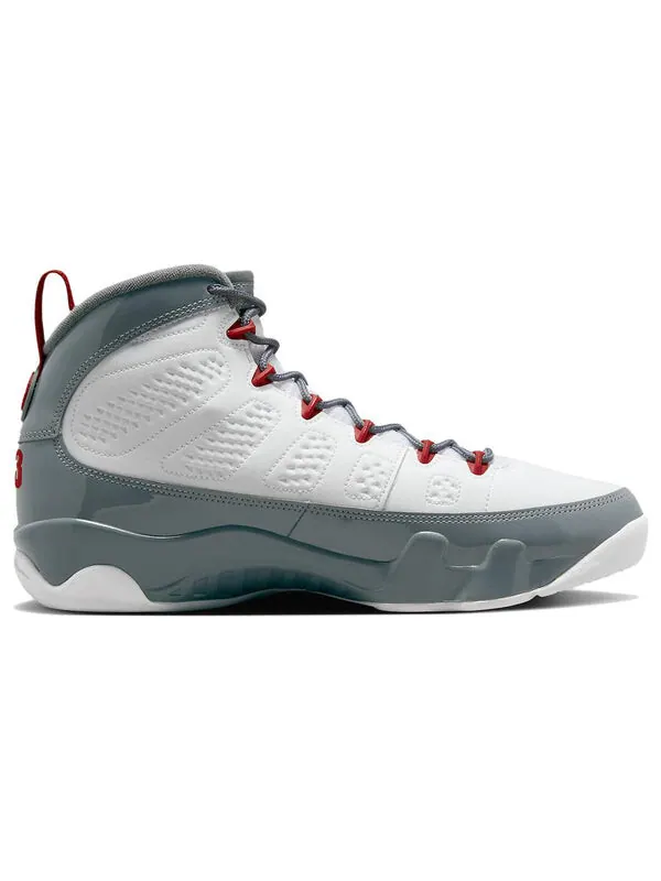Кроссовки 9 ретро Air Jordan — изображение 3 из 4, белый/серый