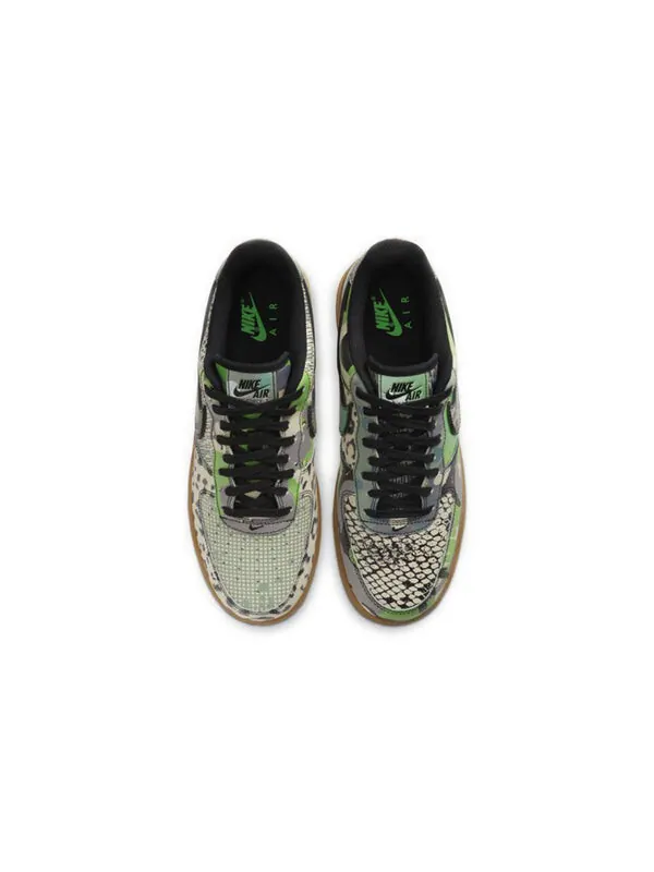 Кроссовки air force 1 low qs Nike — изображение 4 из 4, черный/зеленый