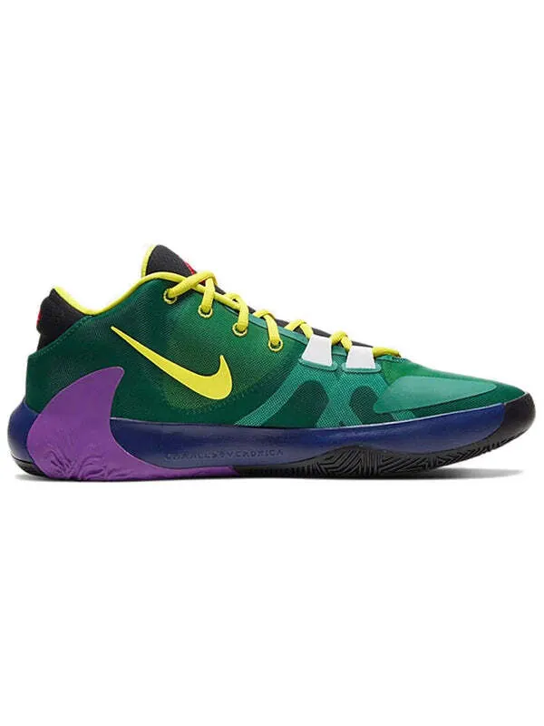 Кроссовки зум фрик 1 Nike — изображение 2 из 4, синий/зеленый