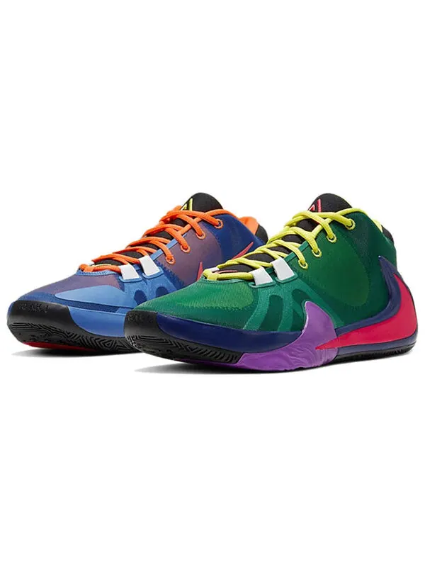 Кроссовки зум фрик 1 Nike — изображение 3 из 4, синий/зеленый