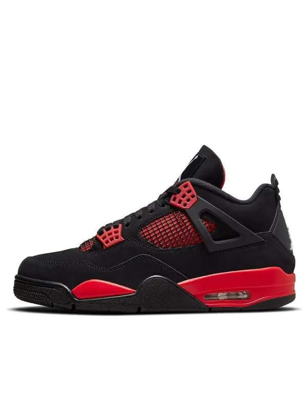 Кроссовки 4 ретро Air Jordan — изображение 1 из 4, черный/белый/красный