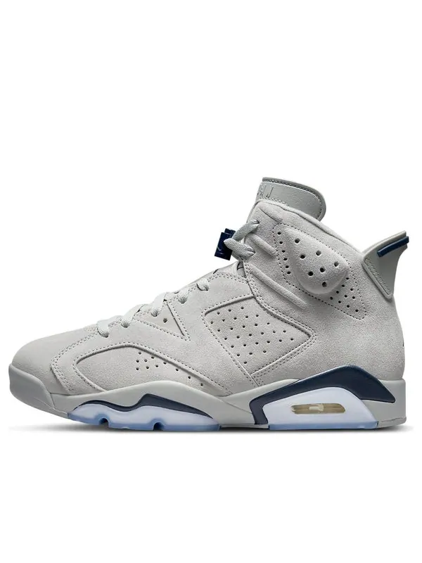 Кроссовки 6 retro 'georgetown' Air Jordan — изображение 1 из 4, темно-синий