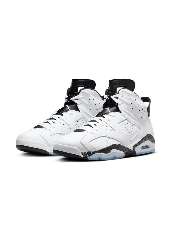 Кроссовки 6 ретро Air Jordan — изображение 2 из 4, белый/черный
