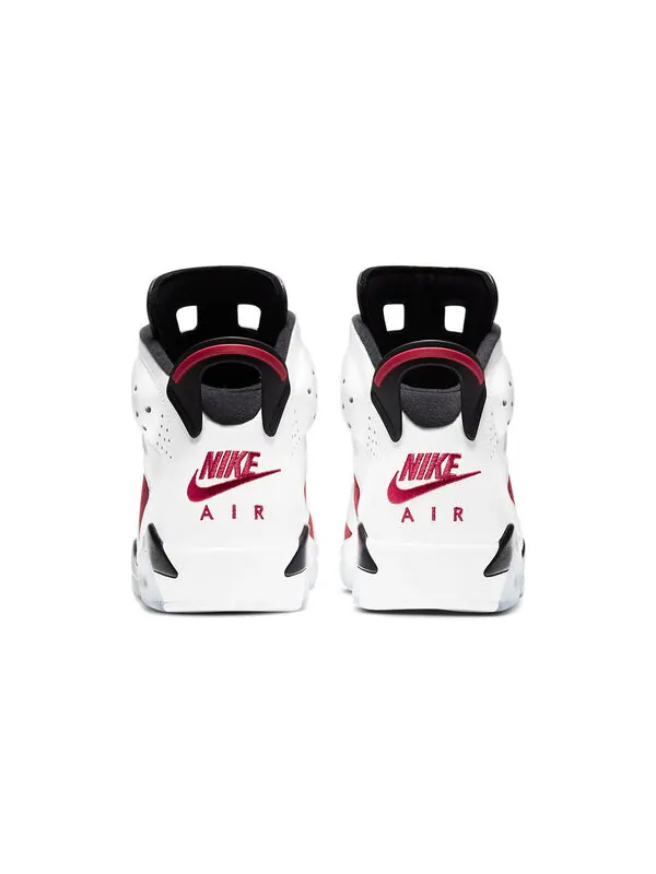 Кроссовки 6 retro og 'carmine' 2021 Air Jordan — изображение 4 из 4, белый/черный