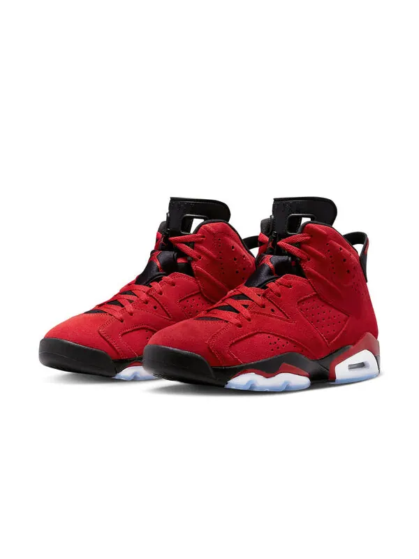 Кроссовки Air Jordan 6 Retro 'Red' — изображение 2 из 4, красный/черный