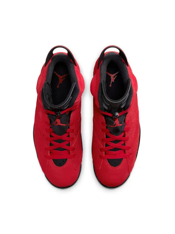 Кроссовки Air Jordan 6 Retro 'Red' — изображение 3 из 4, красный/черный
