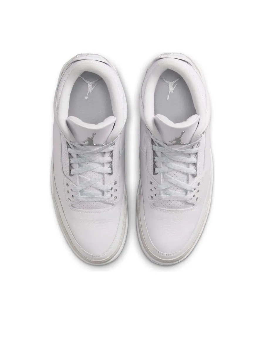Кроссовки Air Jordan 3 'Pure Money' — изображение 4 из 6, белый
