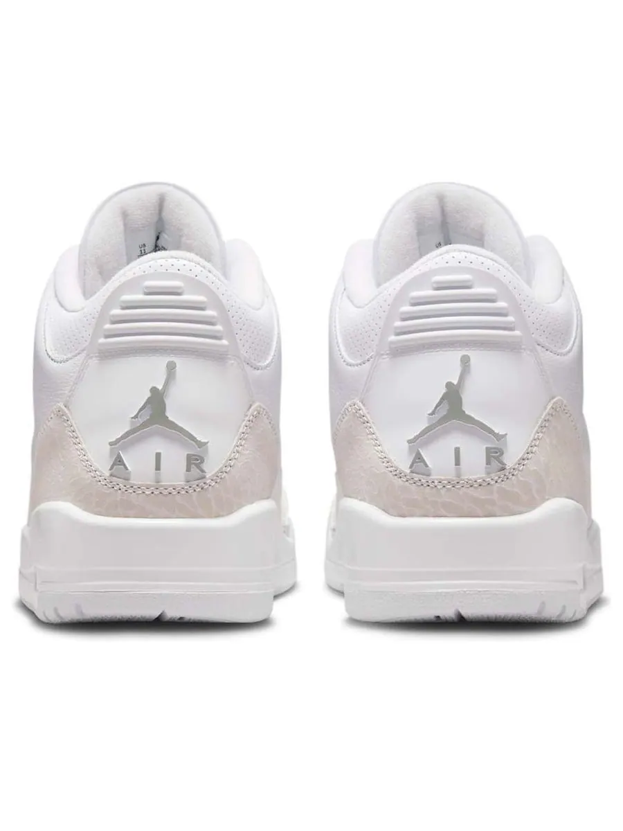 Кроссовки Air Jordan 3 'Pure Money' — изображение 5 из 6, белый