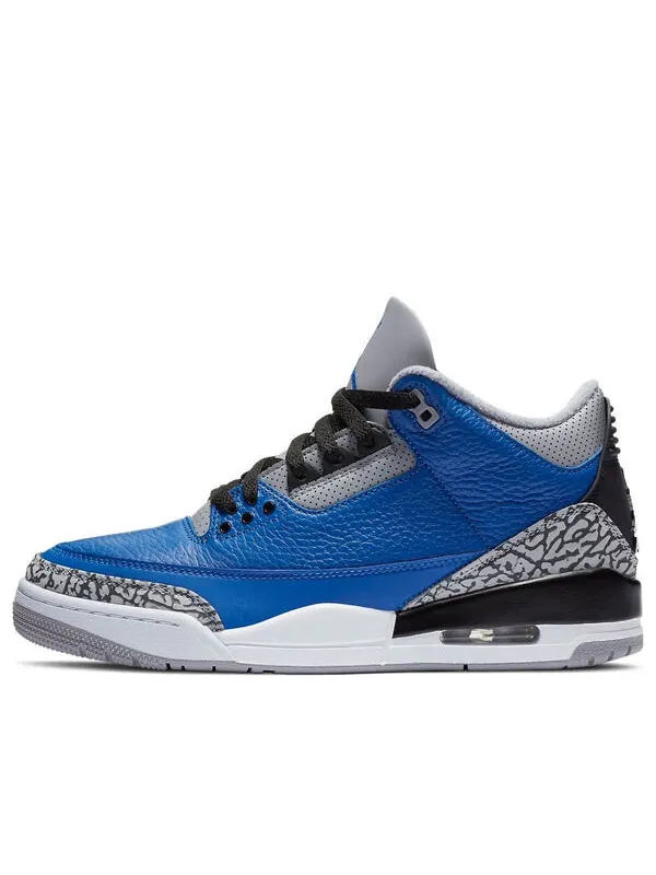 Кроссовки 3 retro 'varsity royal' Air Jordan — изображение 1 из 4, серый