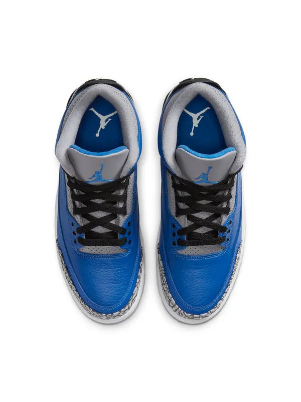 Кроссовки 3 retro 'varsity royal' Air Jordan — изображение 4 из 4, серый