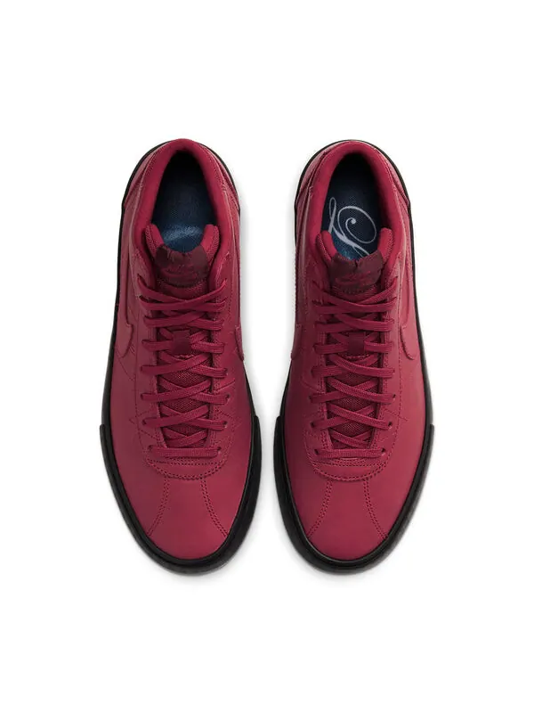 Кроссовки leo baker x bruin высокие sb Nike — изображение 4 из 4, красный