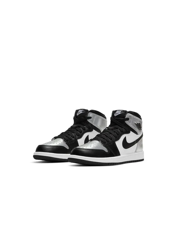 Кроссовки 1 ретро высокие og Air Jordan — изображение 3 из 4, серебряный