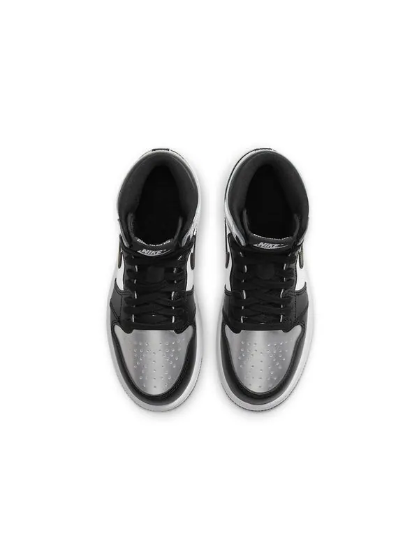 Кроссовки 1 ретро высокие og Air Jordan — изображение 4 из 4, серебряный