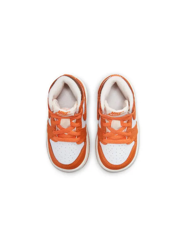 Кроссовки 1 высокий og Air Jordan — изображение 4 из 4, белый/оранжевый