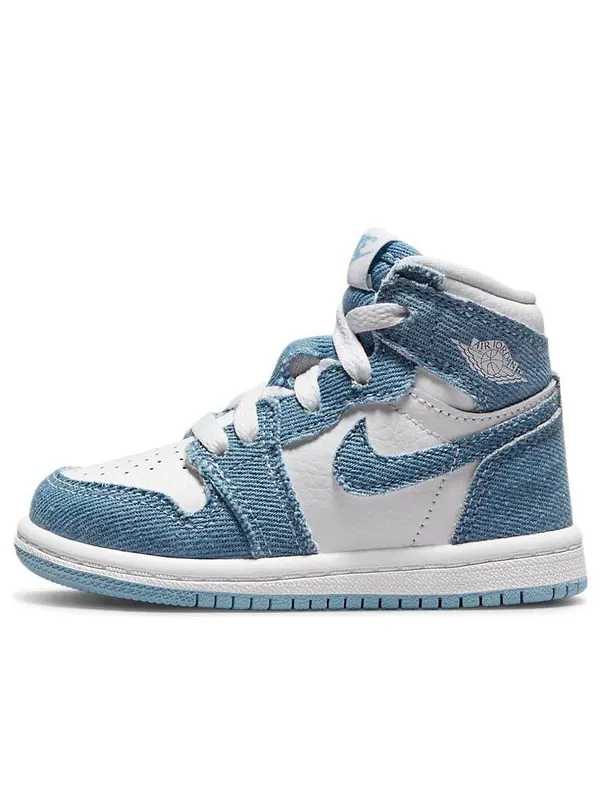 Кроссовки 1 retro high og 'denim' Air Jordan — изображение 1 из 4, белый/синий