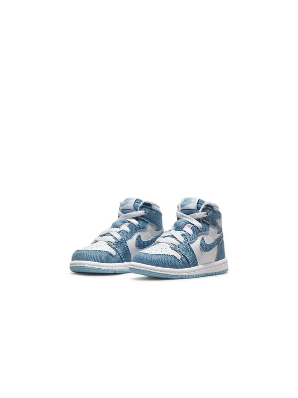 Кроссовки 1 retro high og 'denim' Air Jordan — изображение 3 из 4, белый/синий