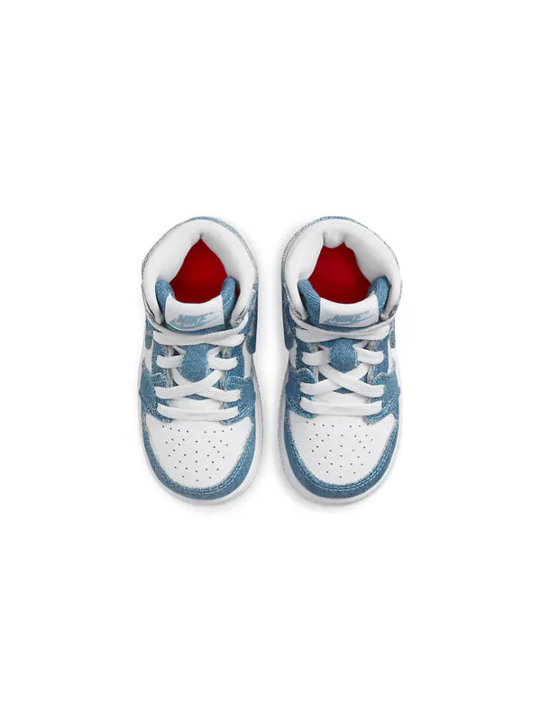 Кроссовки 1 retro high og 'denim' Air Jordan — изображение 4 из 4, белый/синий
