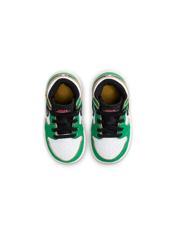 Кроссовки 1 ретро высокие og Air Jordan — изображение 4 из 4, зеленый