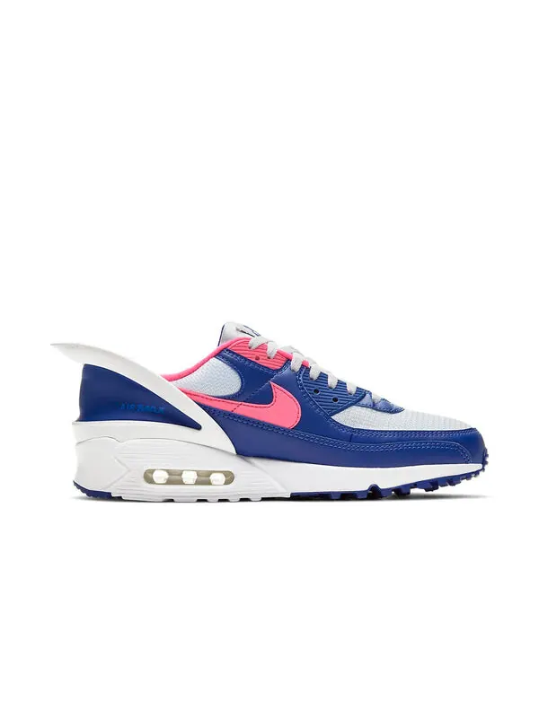 Кроссовки air max 90 flyease Nike — изображение 2 из 4, синий/розовый