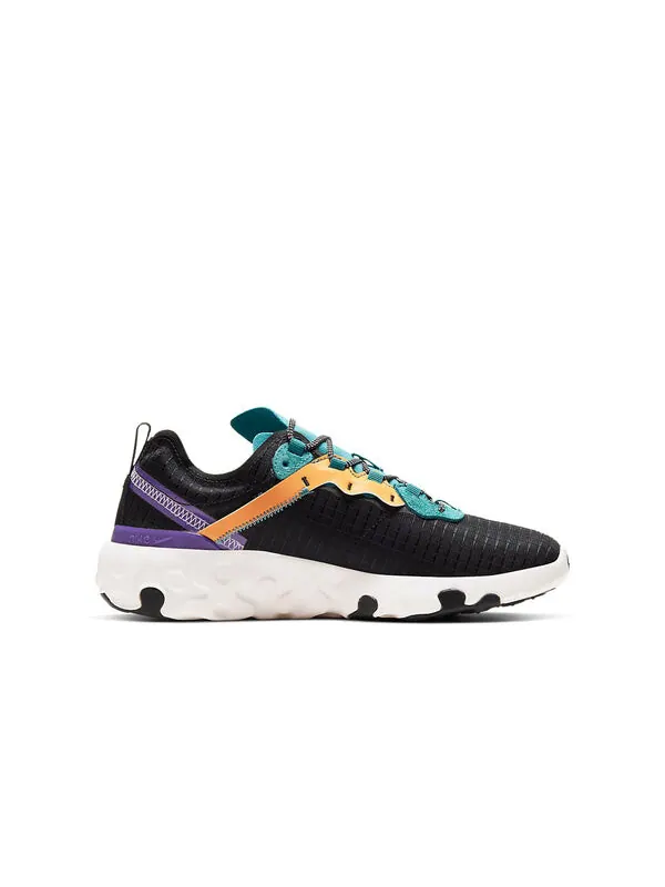 Кроссовки renew element 55 premium Nike — изображение 2 из 4, черный//фиолетовый