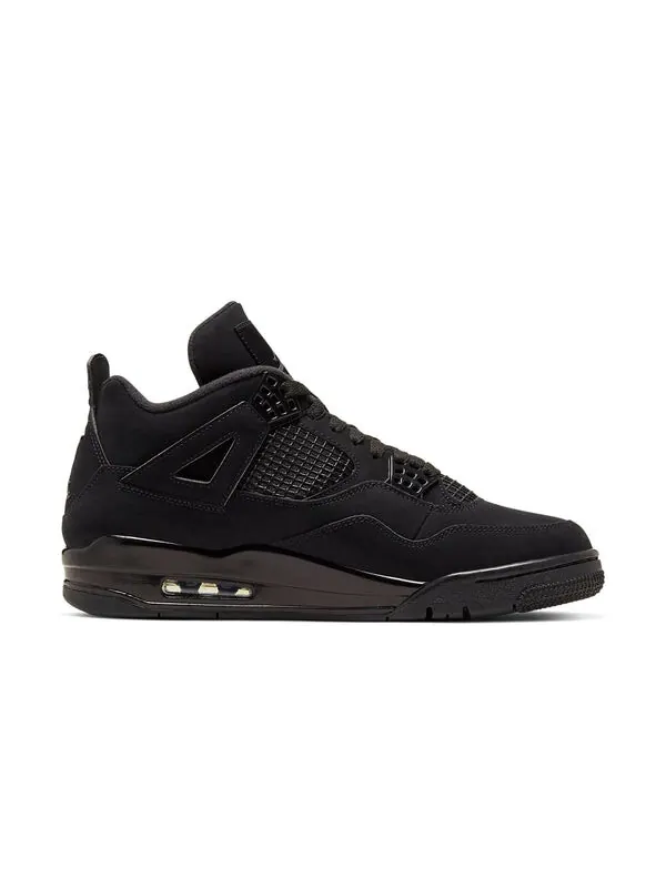 Кроссовки 4 ретро Air Jordan — изображение 2 из 4, черный/черный