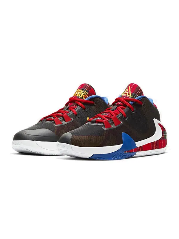 Кроссовки Фрик 1 Nike — изображение 3 из 4, черный/золотистый-белый
