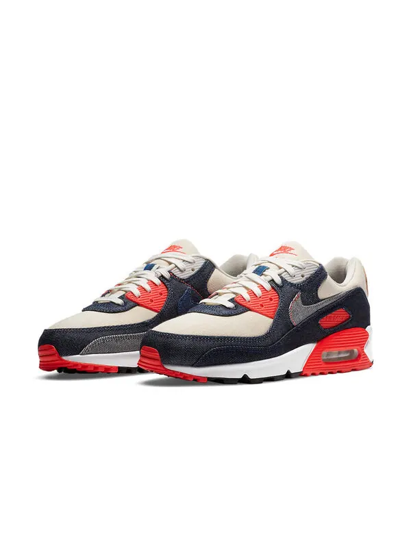 Кроссовки denham x air max 90 Nike — изображение 3 из 4, синий