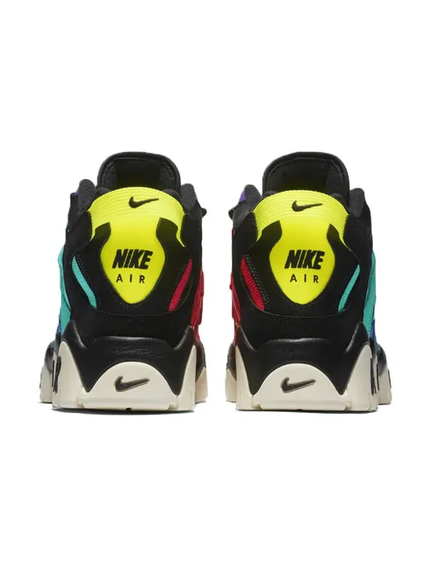 Кроссовки atmos x air barrage mid Nike — изображение 4 из 4, фиолетовый/зеленый/синий