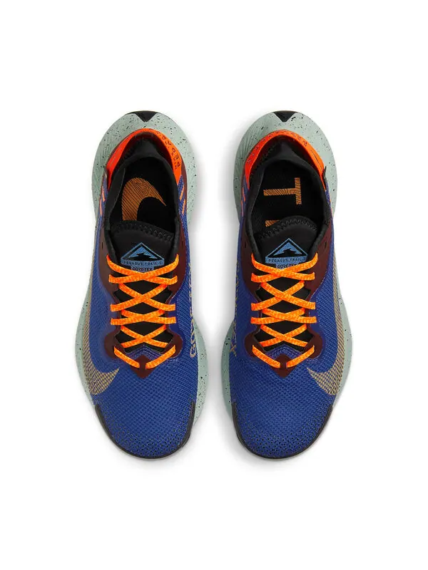 Кроссовки pegasus trail 2 gore tex Nike — изображение 4 из 4, черный/синий/оранжевый