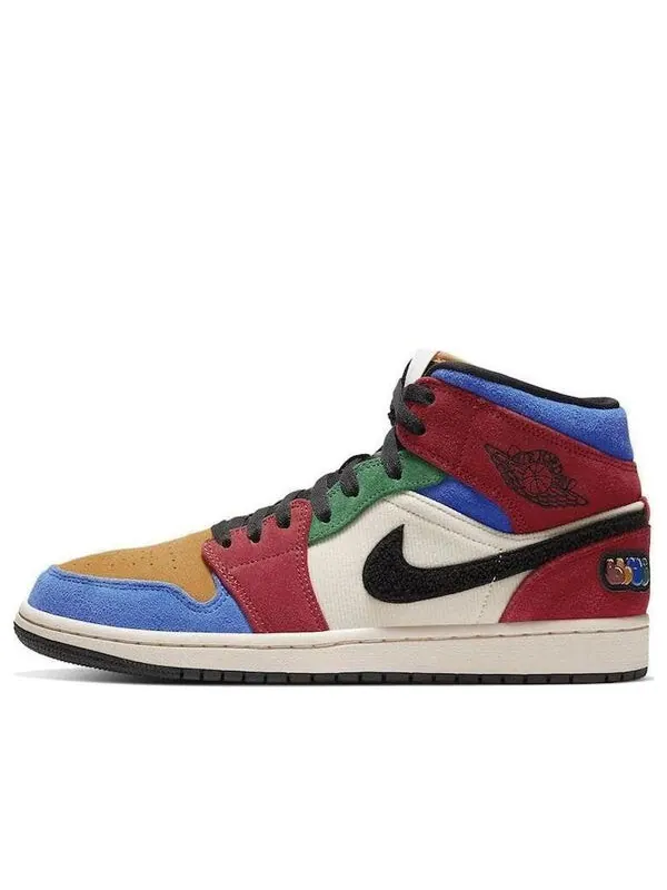 Кроссовки 1 mid x blue the great Air Jordan — изображение 1 из 4, мульти