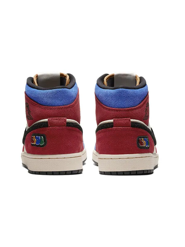 Кроссовки 1 mid x blue the great Air Jordan — изображение 4 из 4, мульти