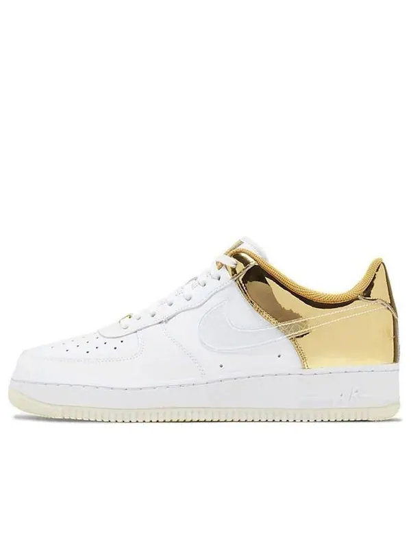 Кроссовки air force 1 '07 prm 'shanghai' Nike — изображение 1 из 4, белый/золотистый
