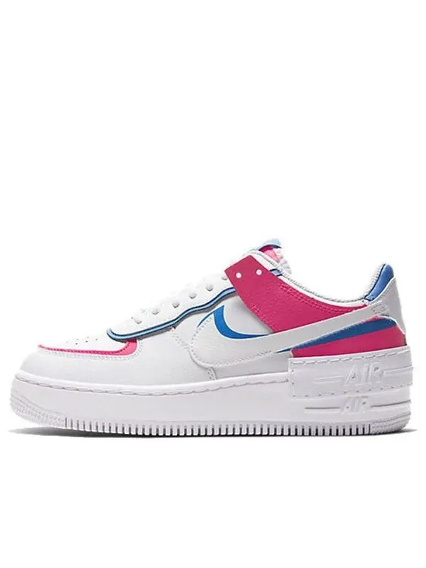 Кроссовки air force 1 shadow Nike — изображение 1 из 4, синий/розовый