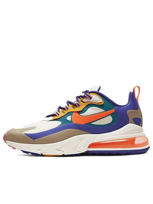 Кроссовки air max 270 react Nike — изображение 1 из 4, синий/оранжевый