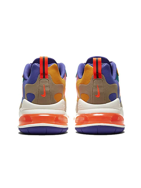 Кроссовки air max 270 react Nike — изображение 4 из 4, синий/оранжевый
