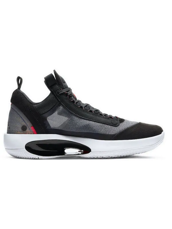 Кроссовки xxxiv с низким принтом Air Jordan — изображение 2 из 4, черный