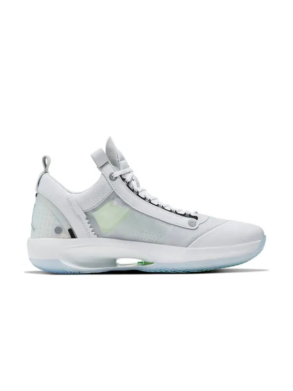 Кроссовки 34 низкие Air Jordan — изображение 2 из 4, белый