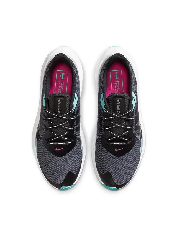 Кроссовки winflo 7 shield Nike — изображение 4 из 4, черный/серый/зеленый