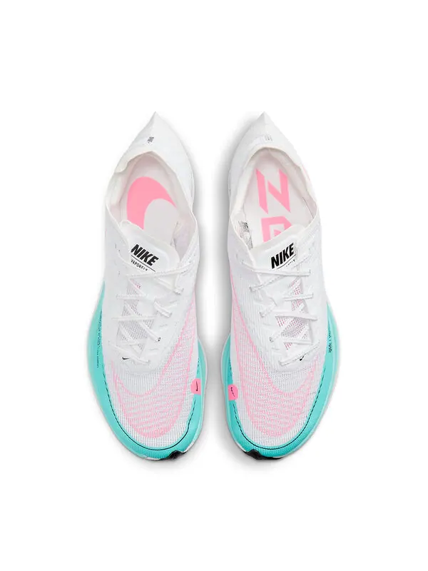 Кроссовки zoomx vaporfly next% 2 Nike — изображение 4 из 4, белый/зеленый/розовый
